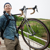 高級自転車を盗まれないようにする